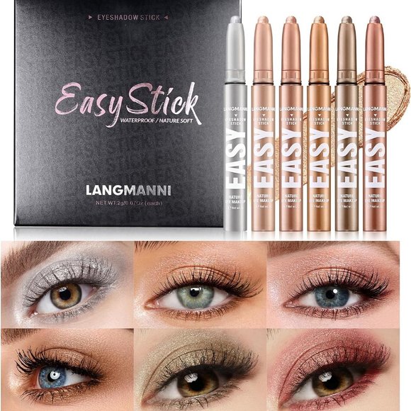 6 Pieces Eyeshadow Pen Set - Picture 3 of 4